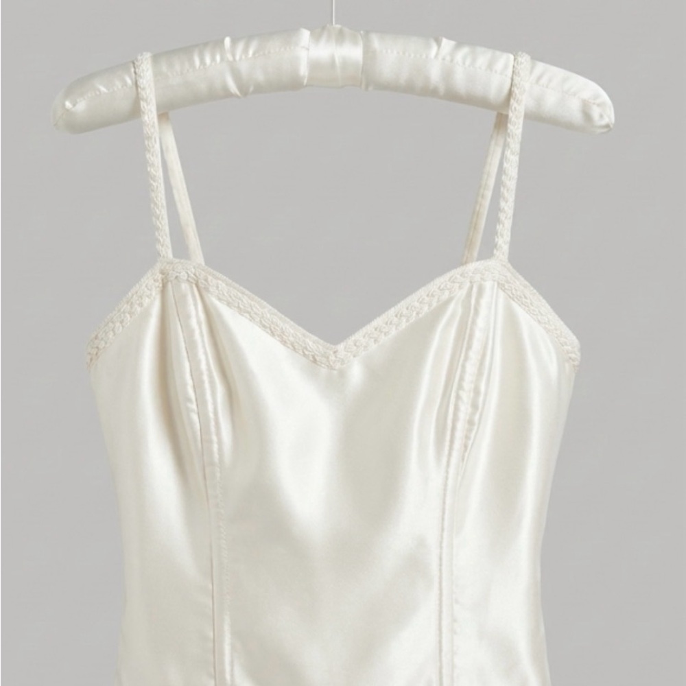 Luxury Satin Corset Top from Neiman Marcus – Sultry & Sophisticated!** ✨